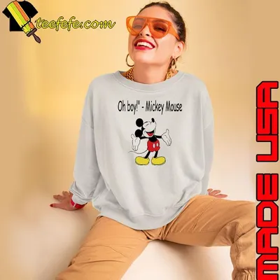 Oh boy! - Mickey Mouse shirt