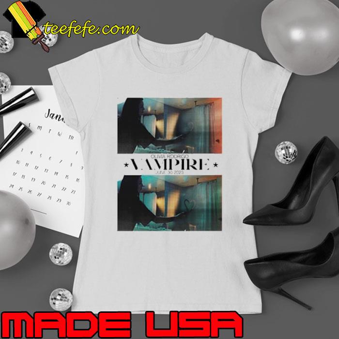 Olivia Rodrigo New Single Vampire June 30 2023 Shirt Ladies tee Olivia Rodrigo New Single Vampire June 30 2023 Shirt Ladies tee
