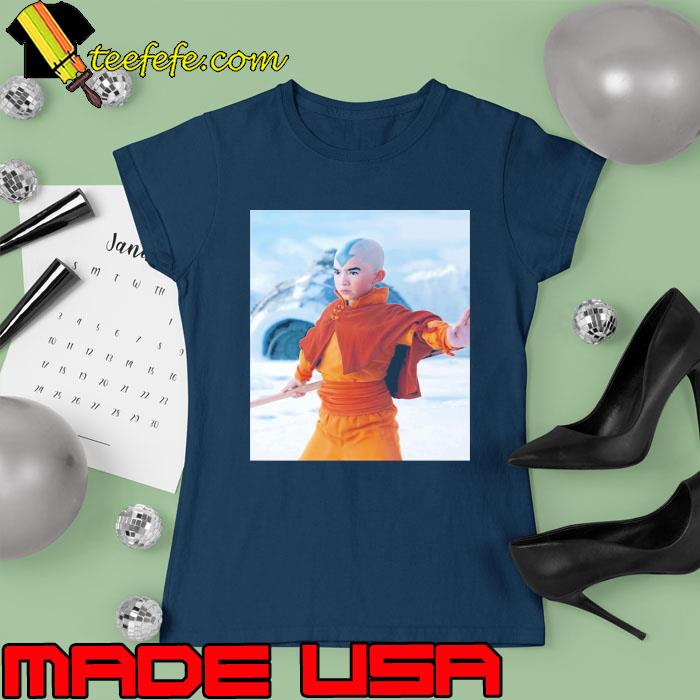 Original aang In Avatar The Last Airbender Live Action Poster Vintage Shirt Ladies tee Original aang In Avatar The Last Airbender Live Action Poster Vintage Shirt Ladies tee
