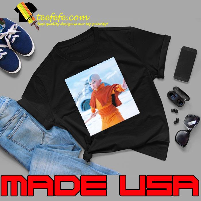 Original aang In Avatar The Last Airbender Live Action Poster Vintage Shirt Unisex Original aang In Avatar The Last Airbender Live Action Poster Vintage Shirt Unisex