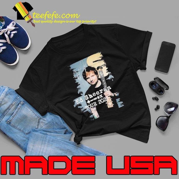 Original ed sheeran tour 2022 signature s Unisex Original ed sheeran tour 2022 signature s Unisex