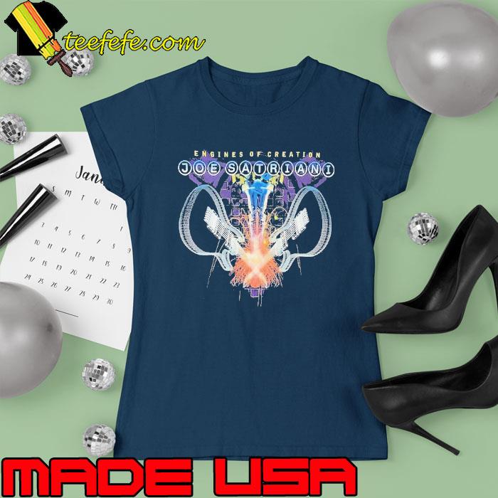 Original engines Of Creation Joe Satriani guitar s Ladies tee Original engines Of Creation Joe Satriani guitar s Ladies tee