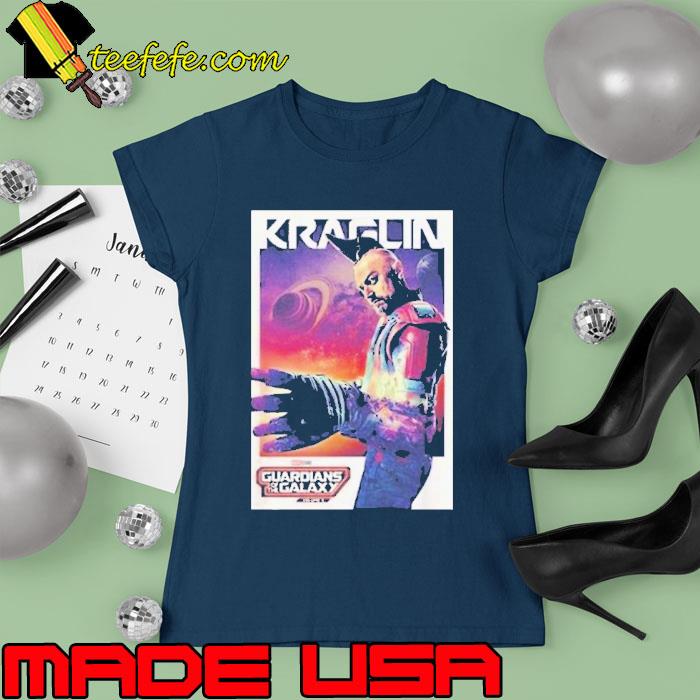 Original guardians Of The Galaxy Vol. 3 Kraglin Poster s Ladies tee Original guardians Of The Galaxy Vol. 3 Kraglin Poster s Ladies tee