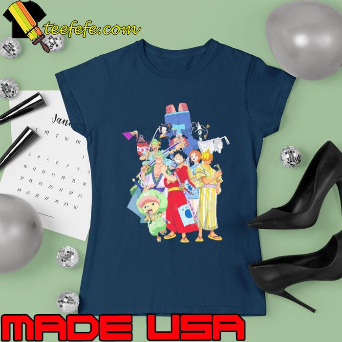 Original straw Hat Pirates Wano Arc One Piece s Ladies tee Original straw Hat Pirates Wano Arc One Piece s Ladies tee