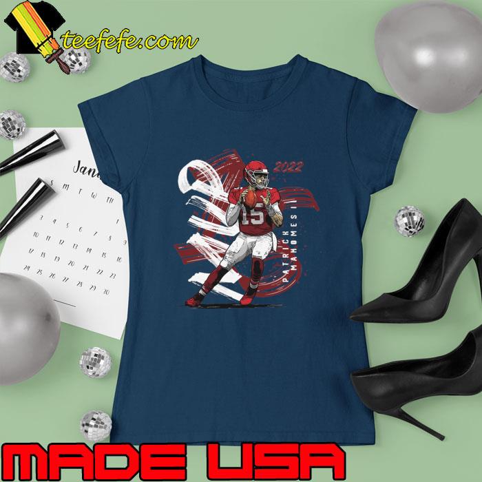 Patrick Mahomes II Kansas City MVP Brush T-Shirt Ladies tee Patrick Mahomes II Kansas City MVP Brush T-Shirt Ladies tee