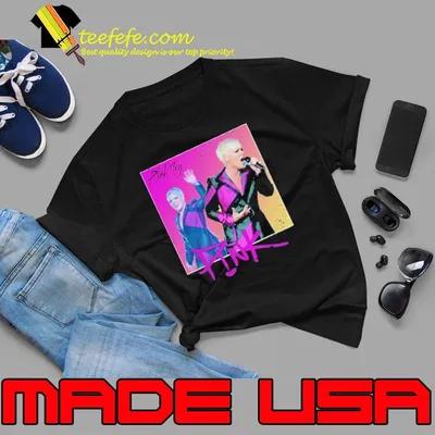Pink alecia music shirt