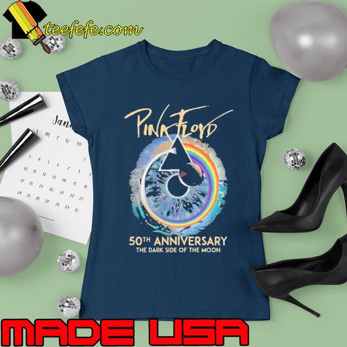 Pink floyd the dark side of the moon 50th anniversary s Ladies tee Pink floyd the dark side of the moon 50th anniversary s Ladies tee