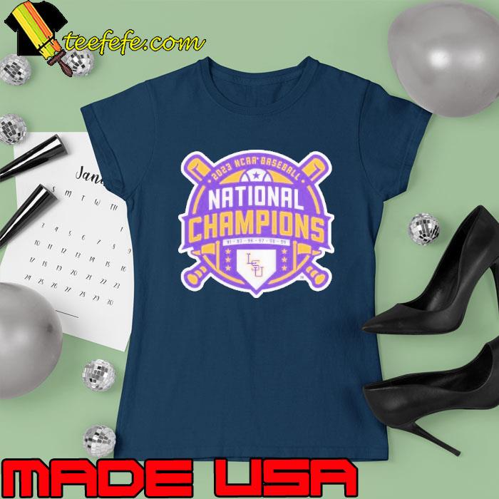 Premium lSU Tigers 2023 NCAA Men’s Baseball College World Series Champions Official Logo Shirt Ladies tee Premium lSU Tigers 2023 NCAA Men’s Baseball College World Series Champions Official Logo Shirt Ladies tee