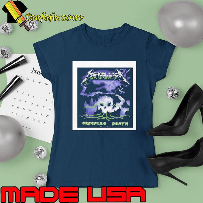 Premium metallica Creeping Death Shirt Ladies tee Premium metallica Creeping Death Shirt Ladies tee