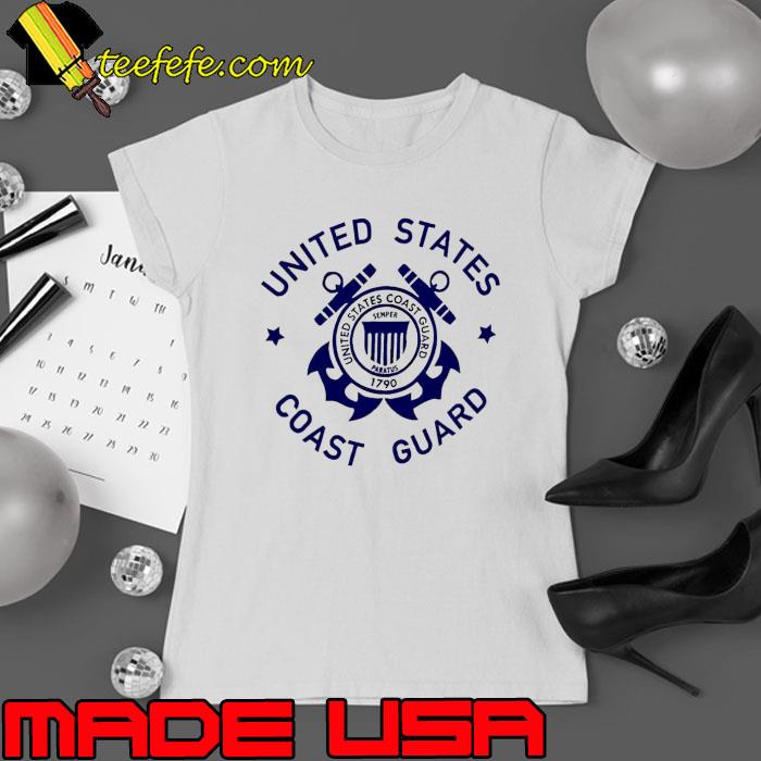Premium united State Coast Guard logo s Ladies tee Premium united State Coast Guard logo s Ladies tee