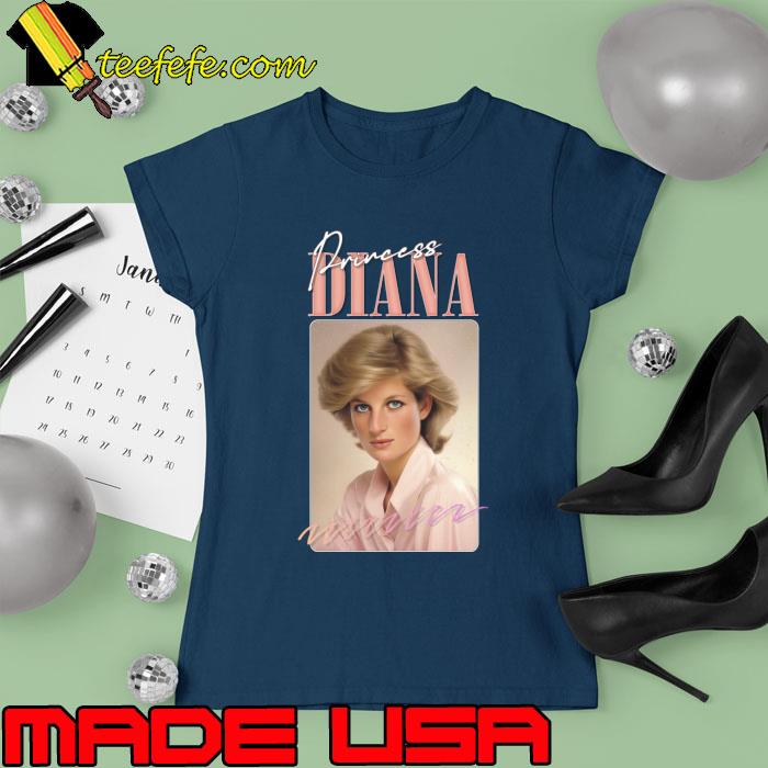 Princess Diana 80s Retro Aesthetic T-Shirt Ladies tee Princess Diana 80s Retro Aesthetic T-Shirt Ladies tee