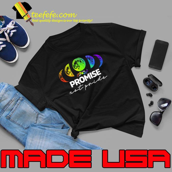 Promise Not Pride LGBT Christian Moon Phase T-Shirt Unisex Promise Not Pride LGBT Christian Moon Phase T-Shirt Unisex