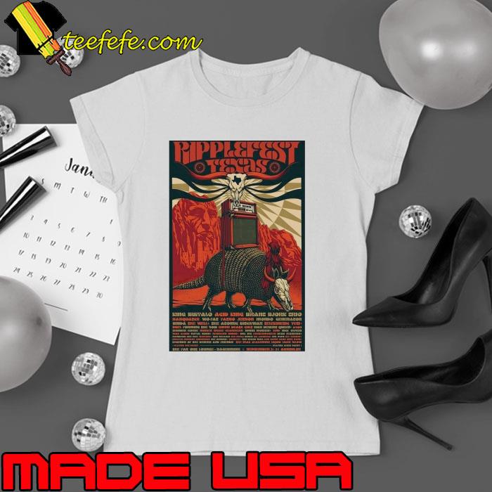 Ripplefest Texas sept 21-24 2023 austin Texas tour poster s Ladies tee Ripplefest Texas sept 21-24 2023 austin Texas tour poster s Ladies tee