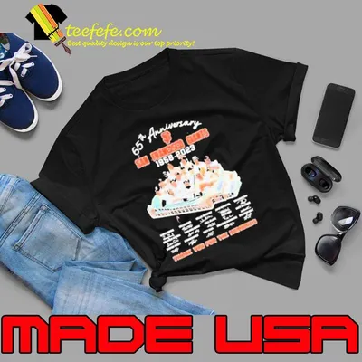 San Francisco Giants 65th Anniversary 1958 – 2023 Thank You For The Memories Shirt