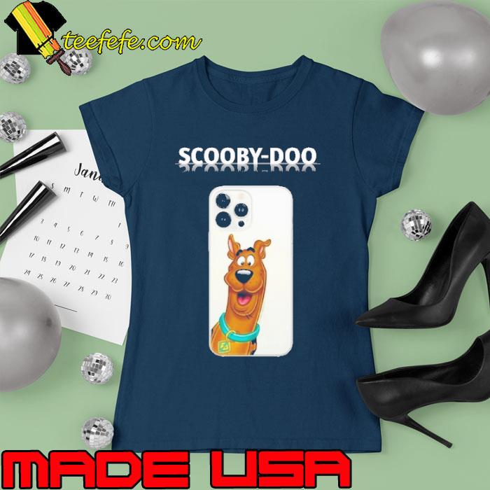 Scooby-doo in phone case s Ladies tee Scooby-doo in phone case s Ladies tee