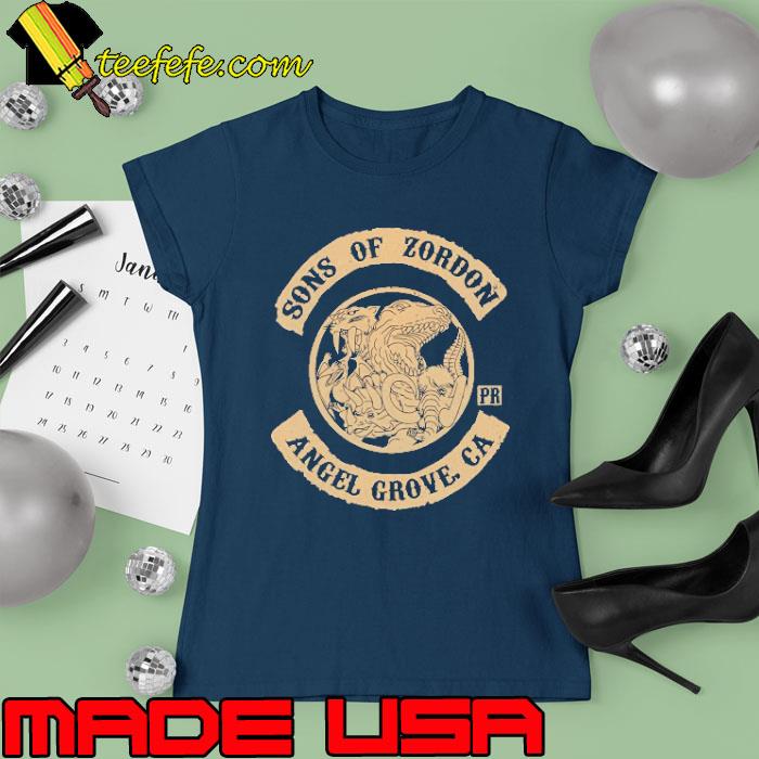 Sons of Zordon SOZ Power Rangers s Ladies tee Sons of Zordon SOZ Power Rangers s Ladies tee