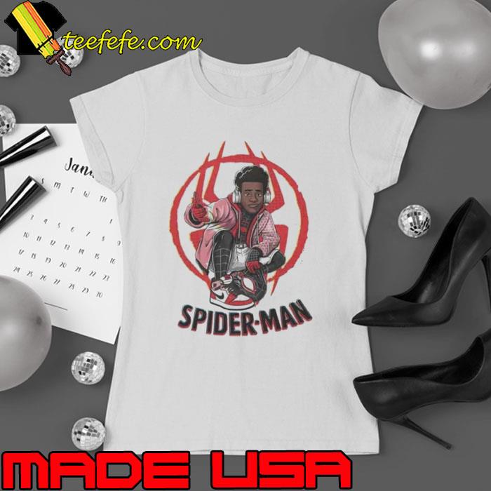 Spider Man New Ver 2023 Miles Morales s Ladies tee Spider Man New Ver 2023 Miles Morales s Ladies tee