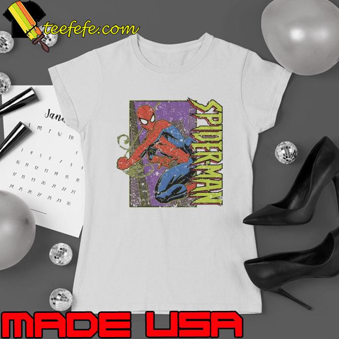 Spiderman Marvel White s Ladies tee Spiderman Marvel White s Ladies tee
