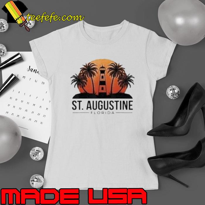 St.augustine florida palms tree sunset s Ladies tee St.augustine florida palms tree sunset s Ladies tee