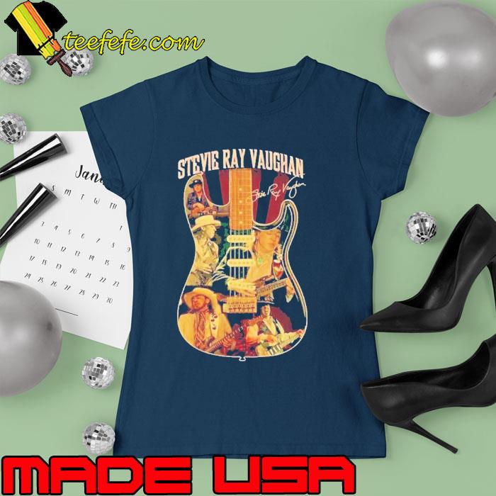 Stevie ray vaughan signature guitar s Ladies tee Stevie ray vaughan signature guitar s Ladies tee