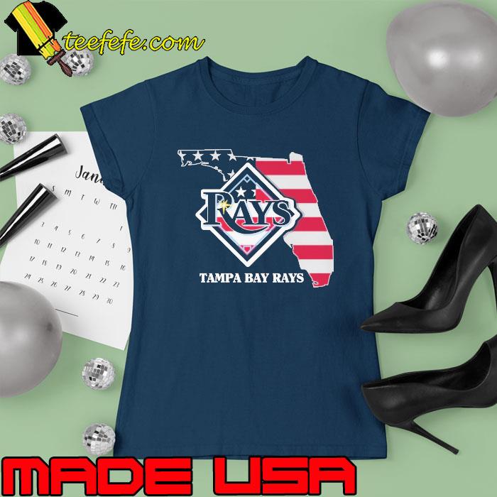 Tampa bay rays maps american flag shirt, hoodie, sweater, long sleeve and  tank top