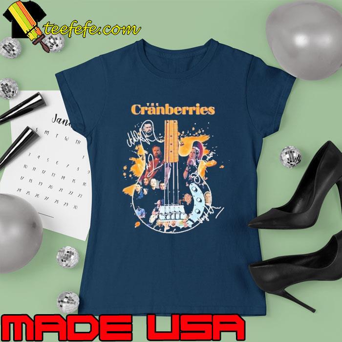 The cranberries guitar signature s Ladies tee The cranberries guitar signature s Ladies tee
