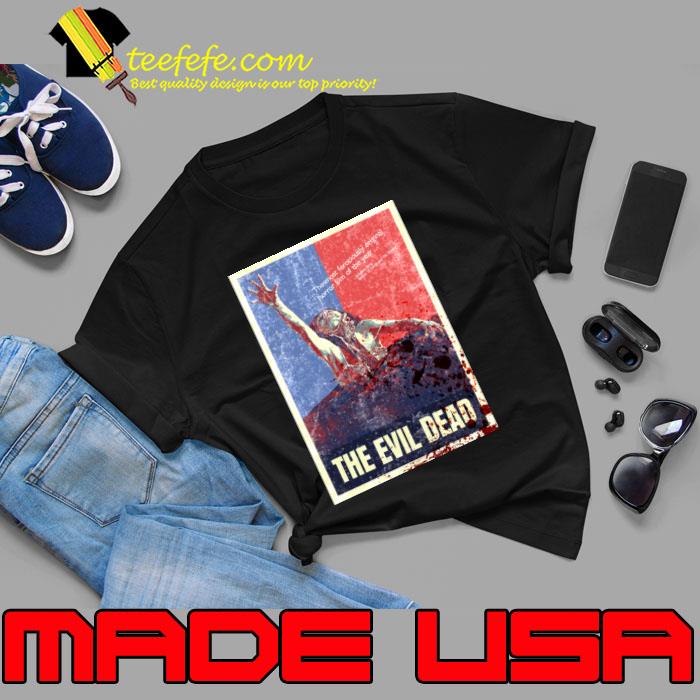 The Evil Dead Vintage Style Poster T-Shirt Unisex The Evil Dead Vintage Style Poster T-Shirt Unisex