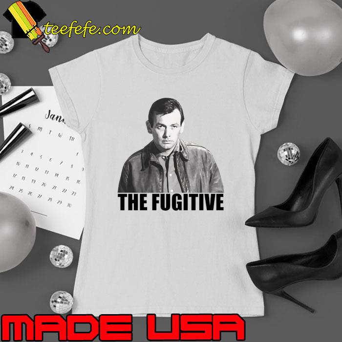 The Fugitive David Janssen T-Shirt Ladies tee The Fugitive David Janssen T-Shirt Ladies tee