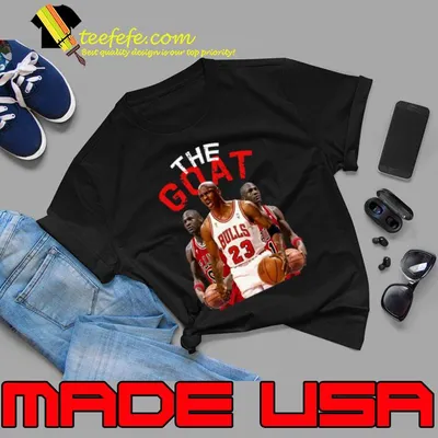 The Goat Bulls 23 Michael Jordan T-Shirt