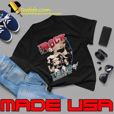 The rock team bring it shirt
