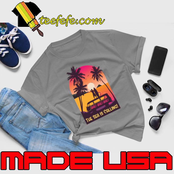 The See Is Calling Sunset Vaporwave Summer Vibes Hawaii Aloha T-Shirt Unisex The See Is Calling Sunset Vaporwave Summer Vibes Hawaii Aloha T-Shirt Unisex