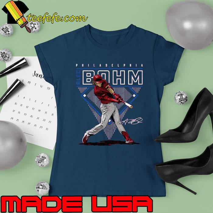 Funny alec Bohm Philadelphia Diamond Signature T-Shirt - Guineashirt  Premium ™ LLC