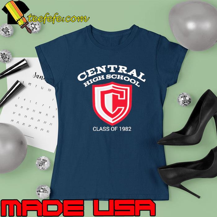 Top central high school class of 1982 s Ladies tee Top central high school class of 1982 s Ladies tee