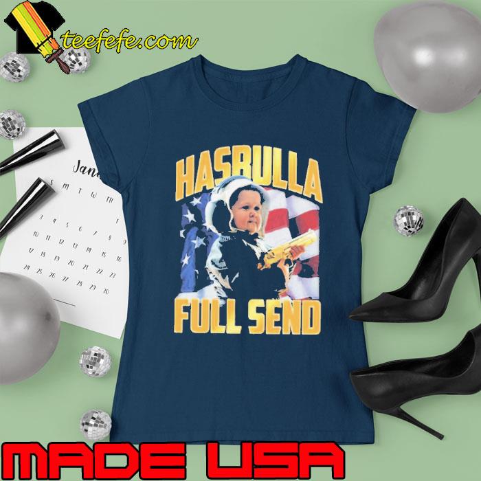 Top hasbulla Us Golden Eagle American Flag s Ladies tee Top hasbulla Us Golden Eagle American Flag s Ladies tee