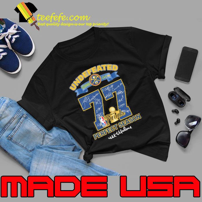 Undefeated 2023 Denver Nuggets 77 NBA Finals Perfect Season T Shirt Unisex Undefeated 2023 Denver Nuggets 77 NBA Finals Perfect Season T Shirt Unisex