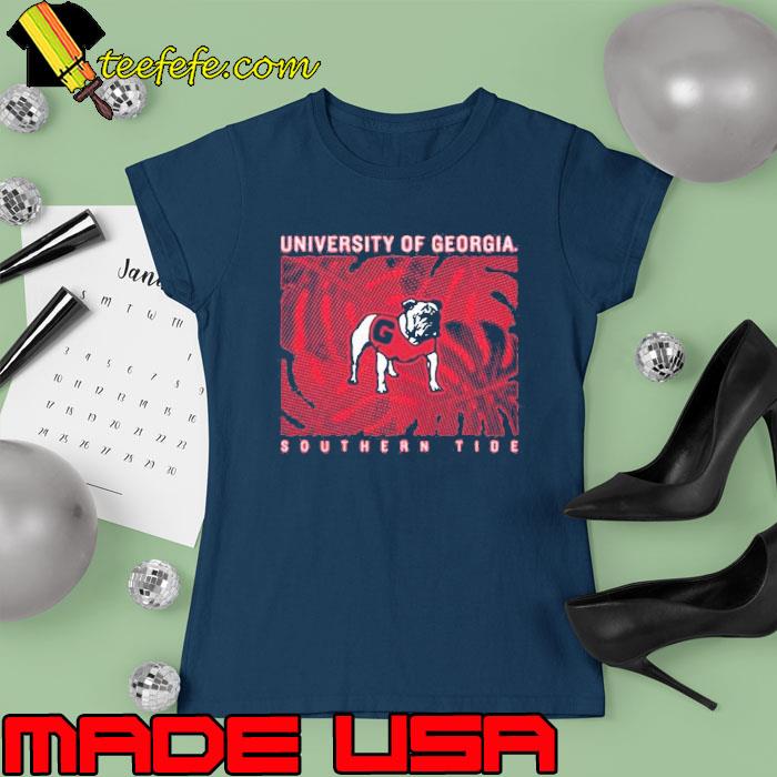 University Of Georgia Southern Tide Halftone Monstera Shirt Ladies tee University Of Georgia Southern Tide Halftone Monstera Shirt Ladies tee