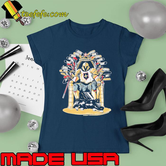 Vegas Golden Knights Champions Throne Flag Shirt Ladies tee Vegas Golden Knights Champions Throne Flag Shirt Ladies tee