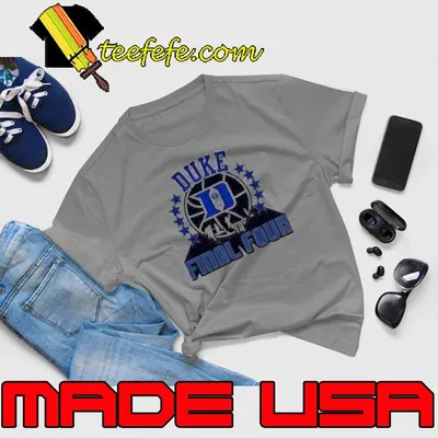 Vintage Duke Basketball Final Four Coach K Shirt