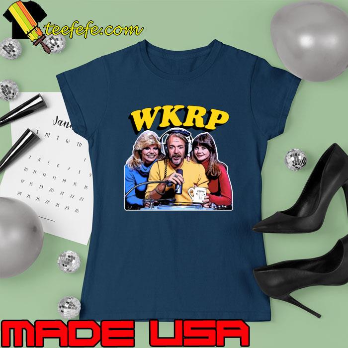 WKRP In Cincinnati Retro Tribute T-Shirt Ladies tee WKRP In Cincinnati Retro Tribute T-Shirt Ladies tee