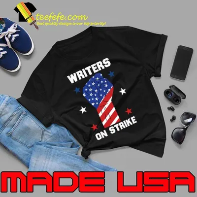 Writers Guild Of America On Strike Anti AI Chatbots T-Shirt