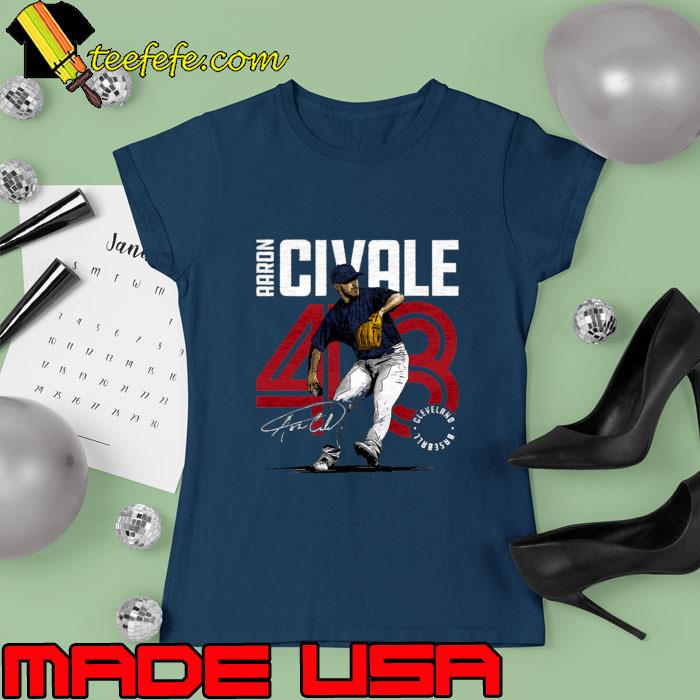 Aaron Civale Cleveland Baseball Signature an American For The Cleveland Guardians T-Shirt Ladies tee Aaron Civale Cleveland Baseball Signature an American For The Cleveland Guardians T-Shirt Ladies tee