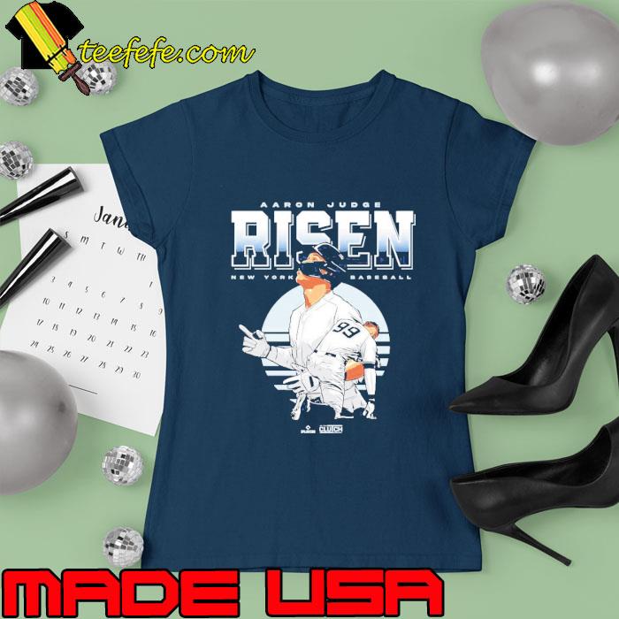 Aaron judge risen new york baseball s Ladies tee Aaron judge risen new york baseball s Ladies tee