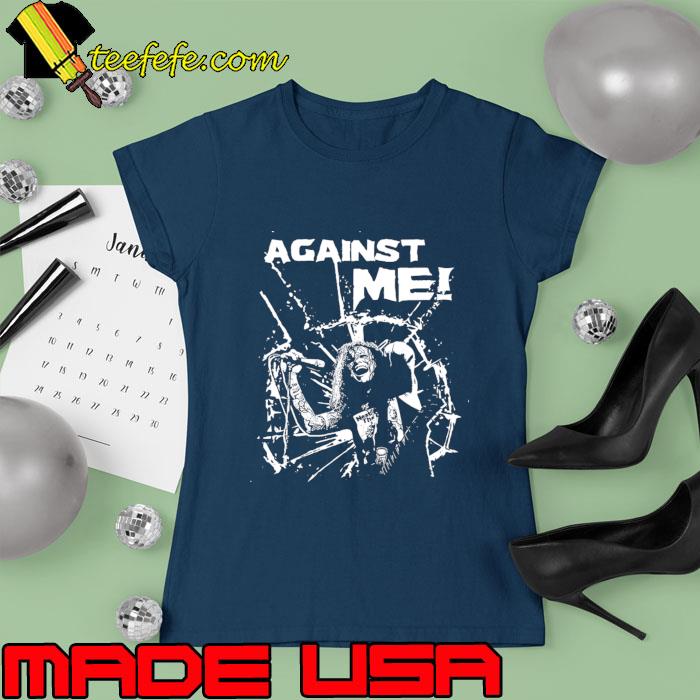 Againt me vocal scream T-Shirt Ladies tee Againt me vocal scream T-Shirt Ladies tee