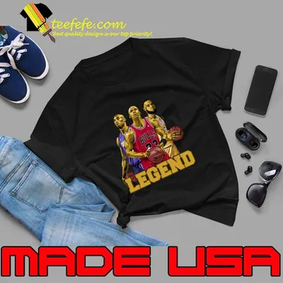 All Star Legend Basketball Bulls Lakers T-Shirt