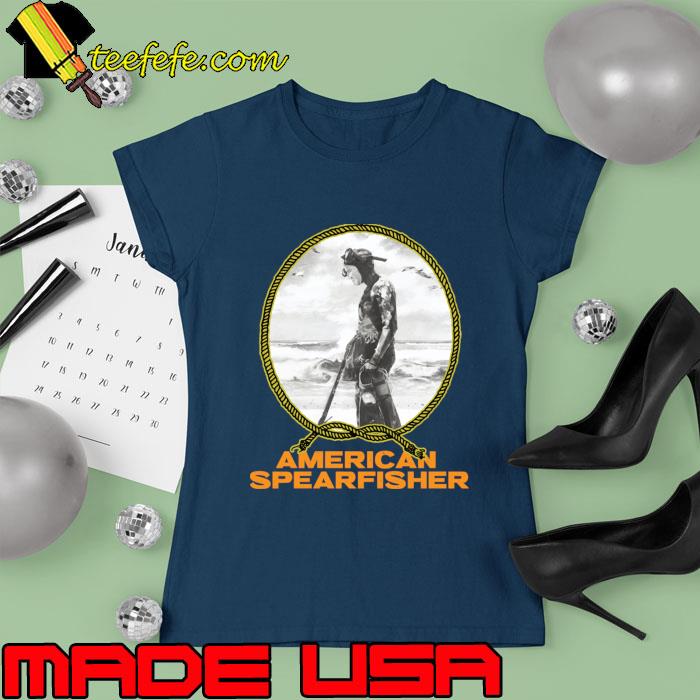 American Spearfisher T-Shirt Ladies tee American Spearfisher T-Shirt Ladies tee