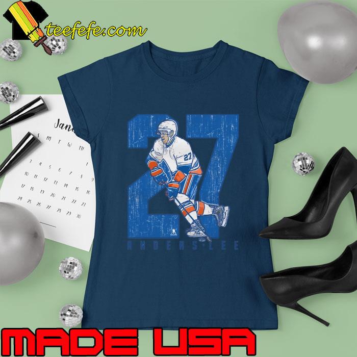 Anders Lee American Hockey 27 New York Islanders I Clutch NHL T-Shirt Ladies tee Anders Lee American Hockey 27 New York Islanders I Clutch NHL T-Shirt Ladies tee