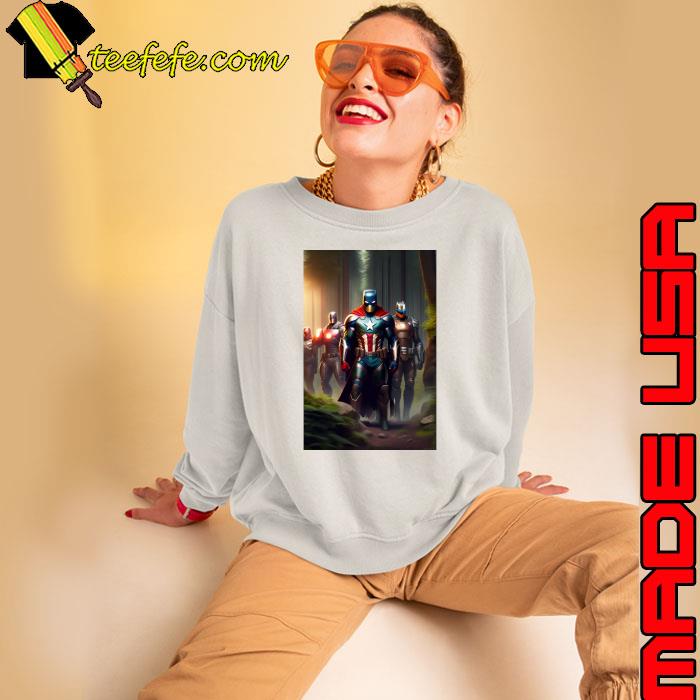 Avengers Unleashed Forest Showdown T-Shirt