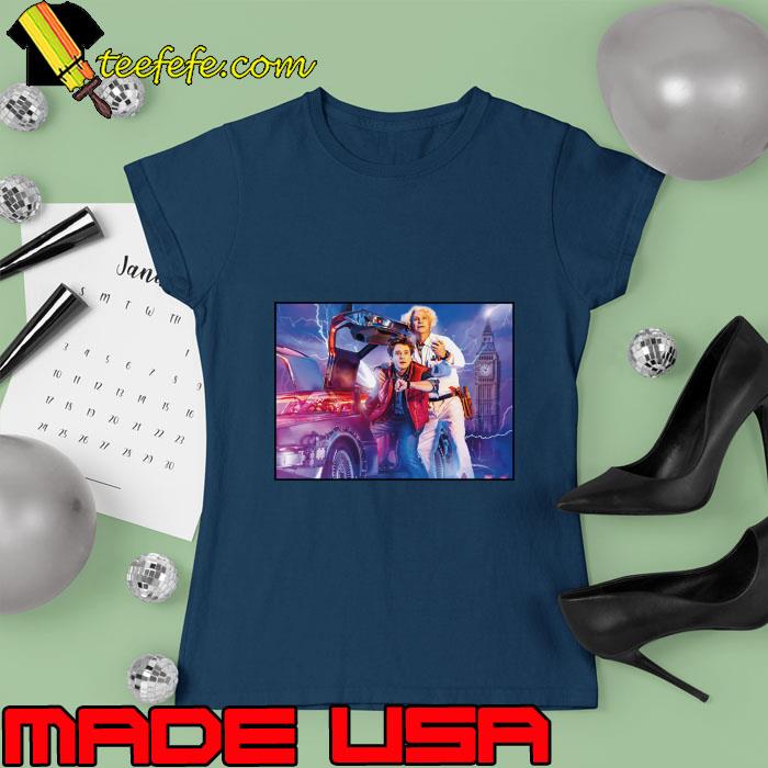 Back To The future Time Travel T-Shirt Ladies tee Back To The future Time Travel T-Shirt Ladies tee