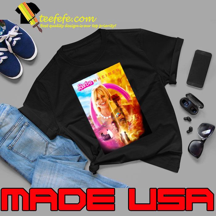 Barbenheimer Barbie Oppenheimer Movie Meme T-Shirt