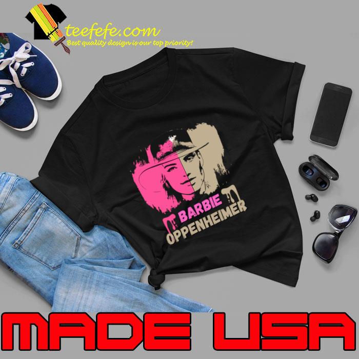 Barbie x Oppenheimer 2023 Barbenheimer Watercolor T-Shirt